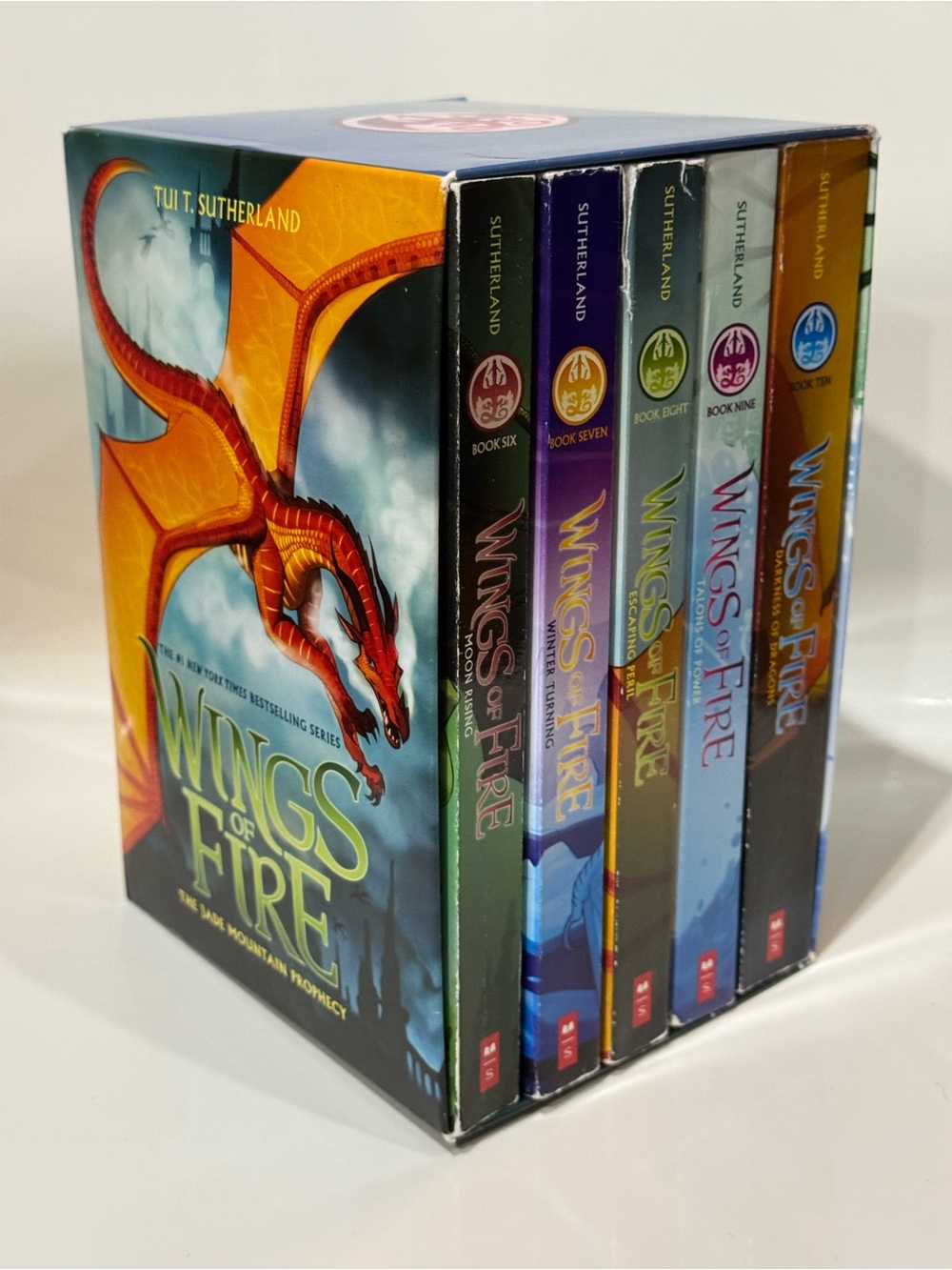 Wings of Fire Box Set Jade Mountain Prophecy (Books 6-10) -- Tui T. Sutherland